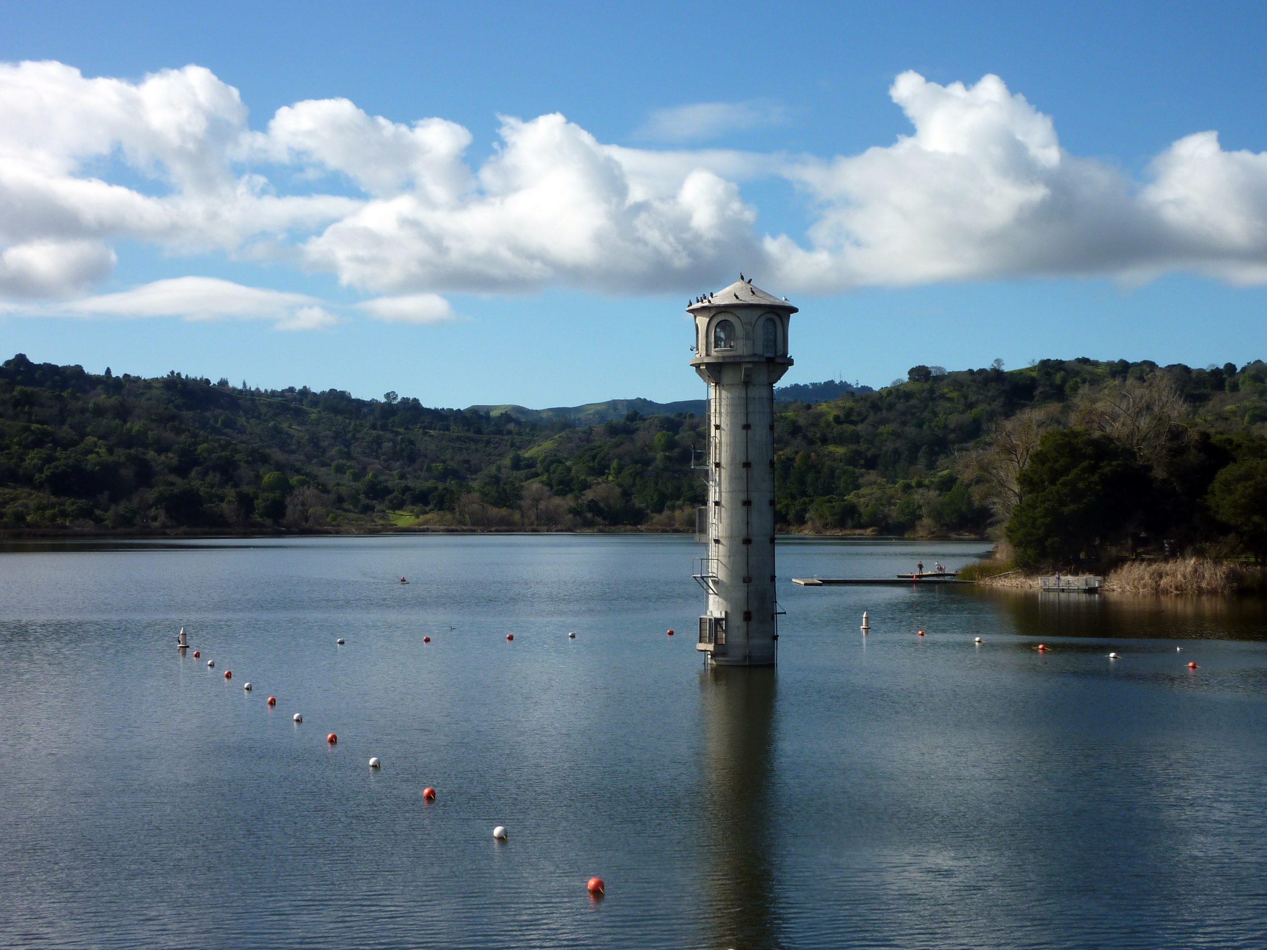 Tower,In,Lafayette,Reservoir,,California